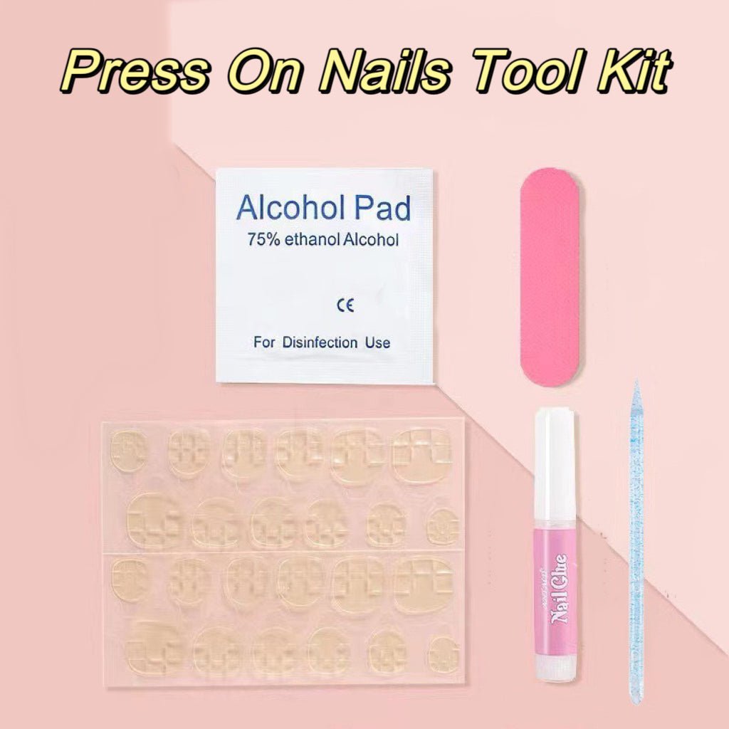 Handcrafted Press on nails with fireworks cat's eye effect, capturing the original essence of a dark and sweet cool girl style with a touch of fireworks. - Lulustudio